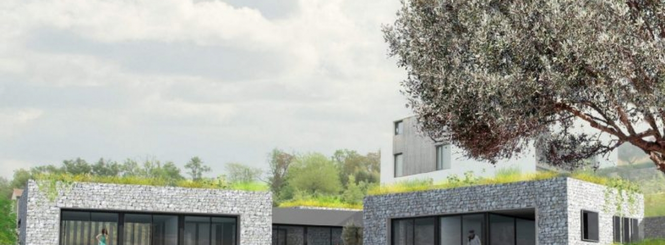 Maison dans la colline