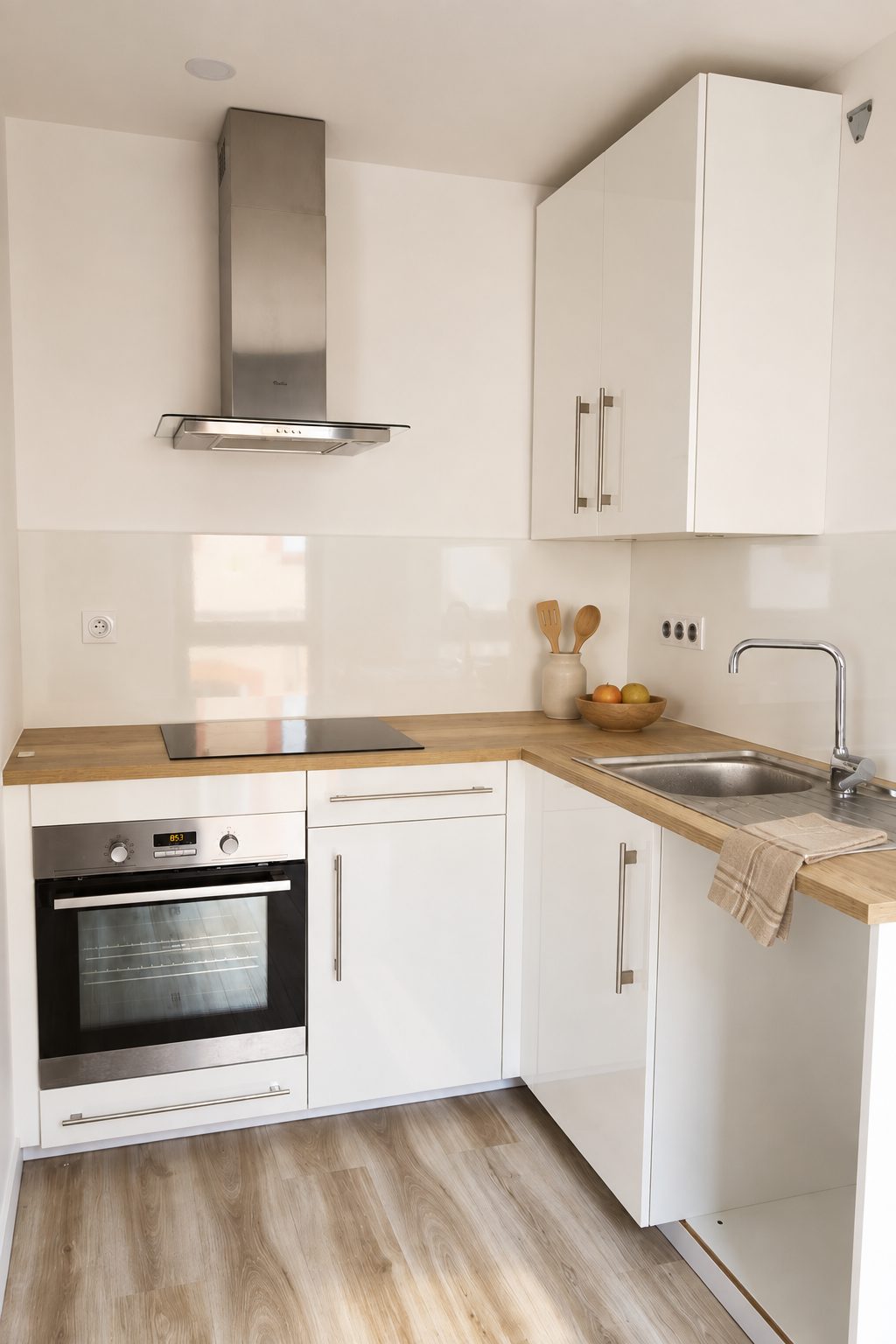Appartement J. — Réhabilitation — La cuisine