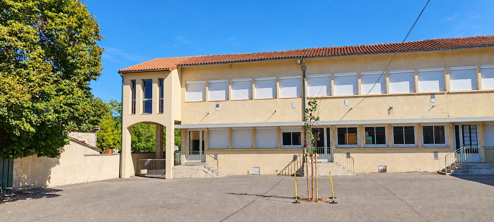 OGEC École Saint-Paul — Auch — La cour réaménagée